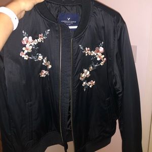 AE stitched bomber jacket